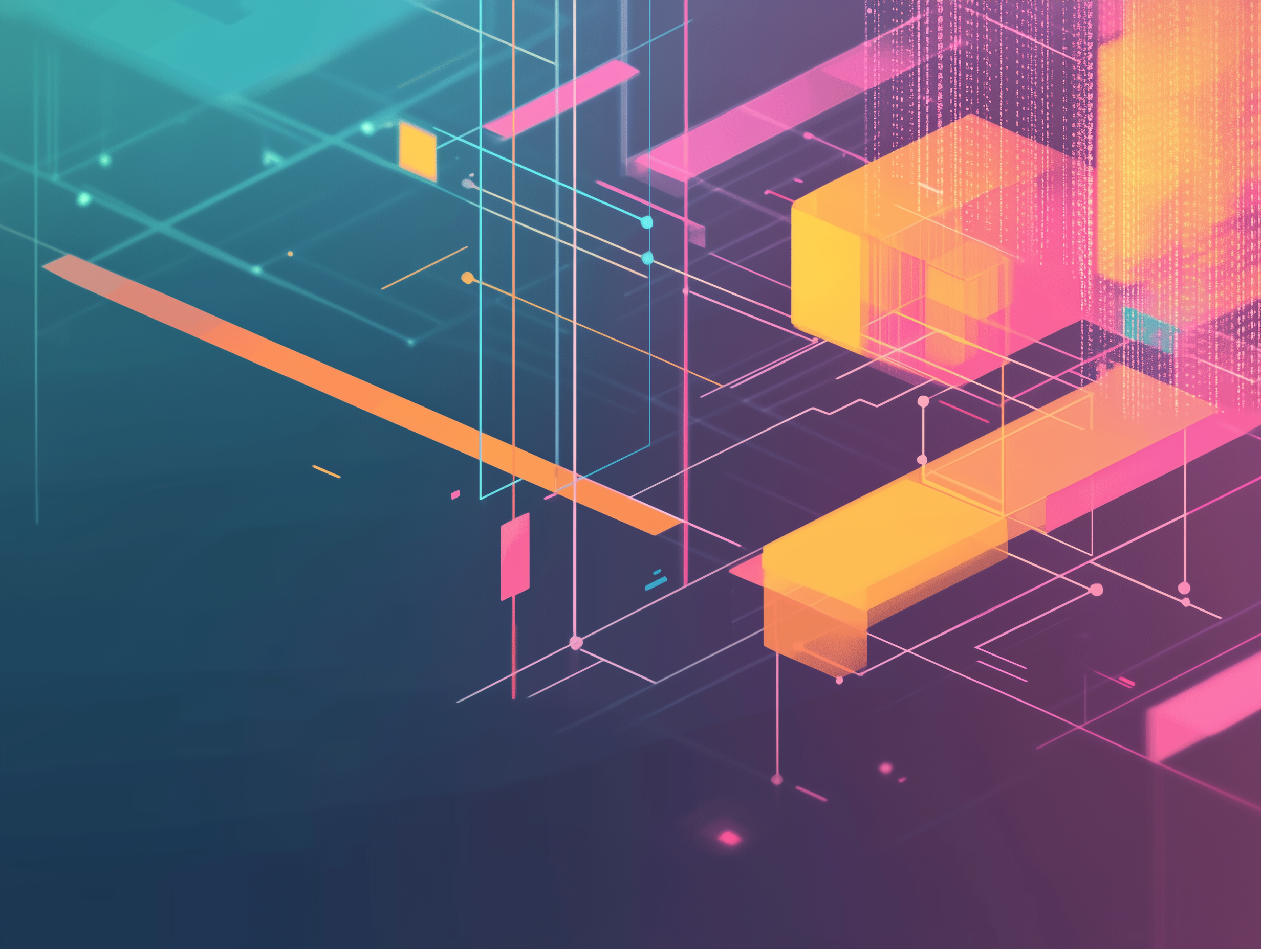 futuristische Muster bilden eine Struktur