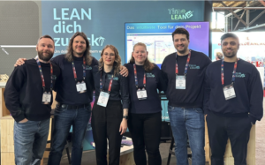 Team TimeLEAN am Stand der CS